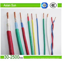 450V/750V Single Core Copper Conductor PVC Insulated Building Wire